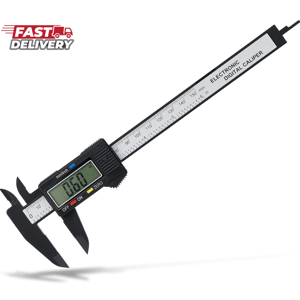Digital Caliper, Adoric 0-6" Calipers Measuring Tool - Electronic Micrometer Cal