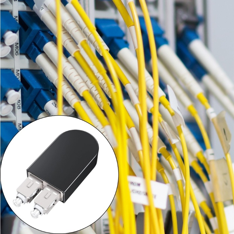 Heavy Duty Fiber Loopback Multimode 50/125 for Data Center Wiring Systems 3pcs