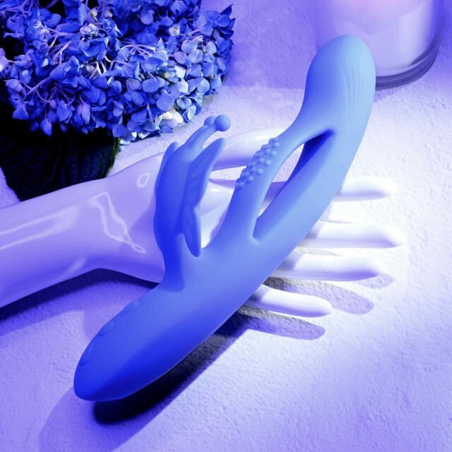 Evolved Ultimately Pleasurable Butterfly Dreams Rabbit Vibrator, New