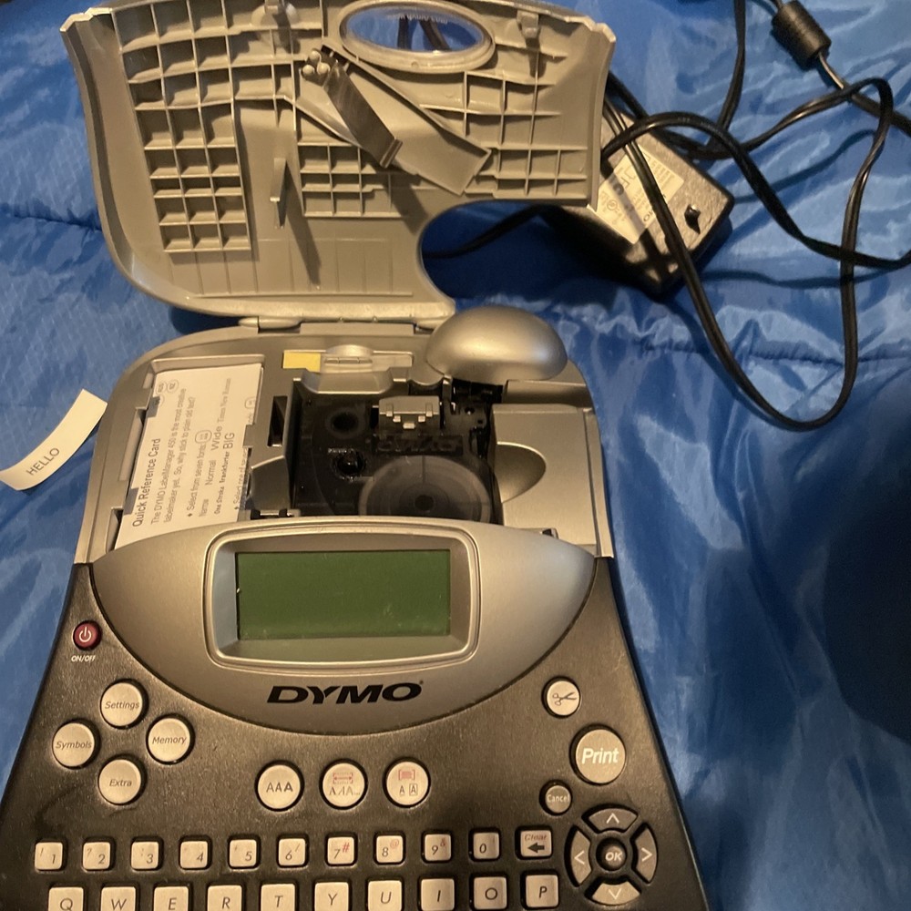 DYMO ExecuLabel LM350 Label Maker Portable Tag Printer Home/ AC Adapter