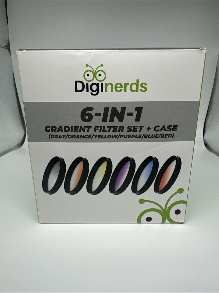 Diginerds 6-in-1 Gradient Filter Set+case