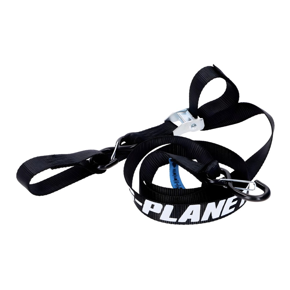 Tie-Down Strap Set 35mm Safety Hook Closure Buckle Soft-Top Loop, extra strong