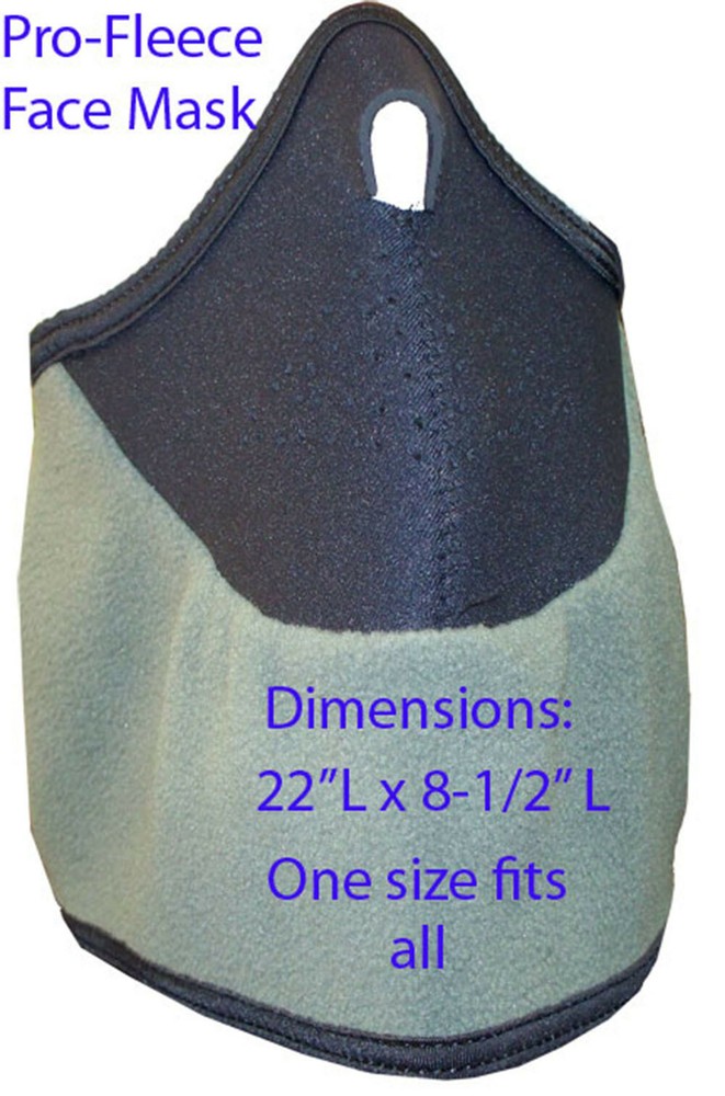 FLEECE FACE MASK Cold Weather Windbreaker - Foliage / ACU