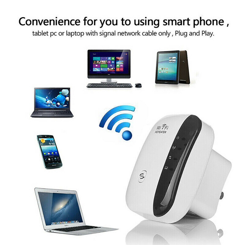 WiFi Range Extender Super Booster 300Mbps Superboost Boost Speed Wireless US