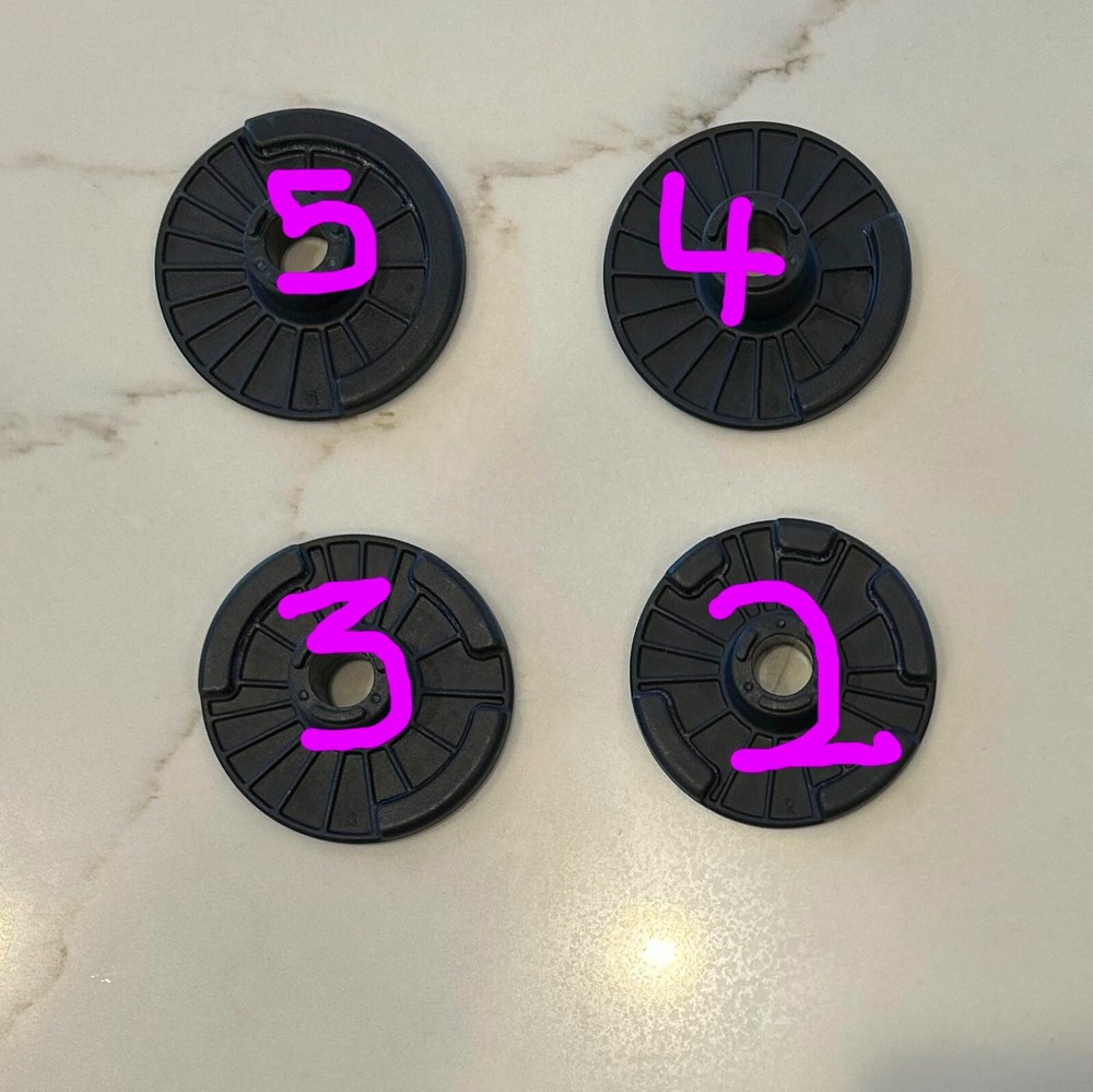 AUTHENTIC Bowflex / Nautilus SelectTech 552 Series 1 Disc Replacements