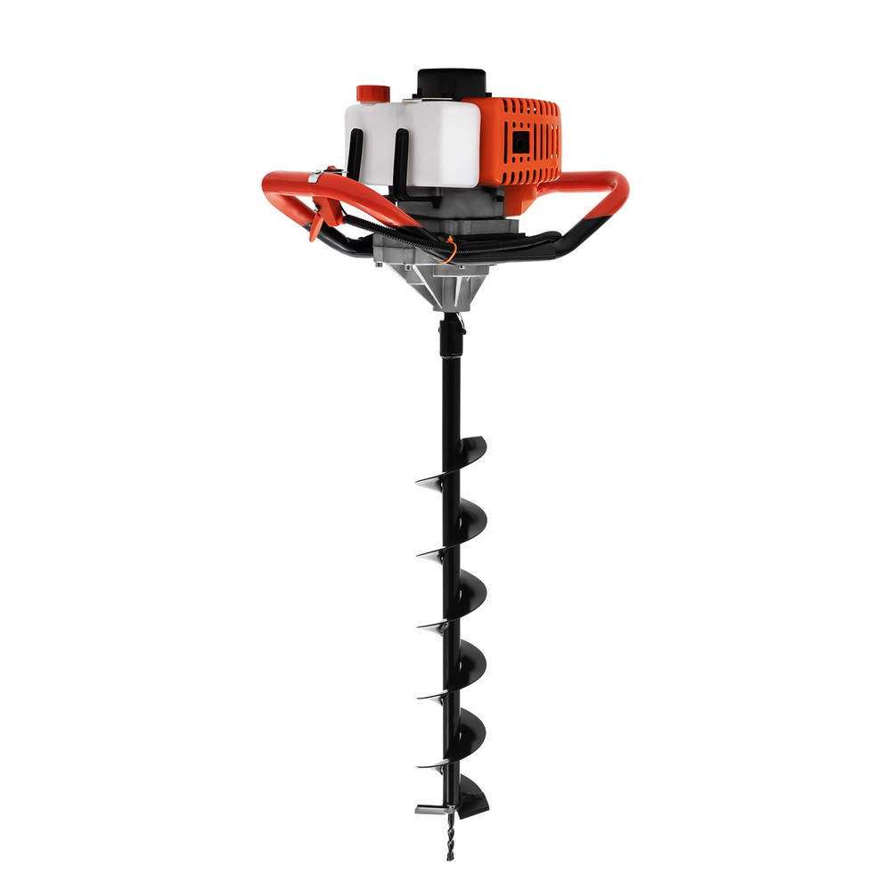 2-stroke Auger Post Hole Digger+3xDrill Bits 52cc Heavy Petrol Post Hole Digger