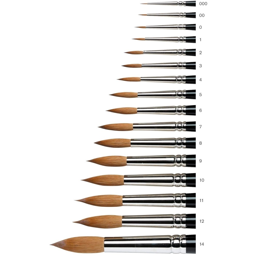 Professional Round Sable Brush by Winsor & Newton
