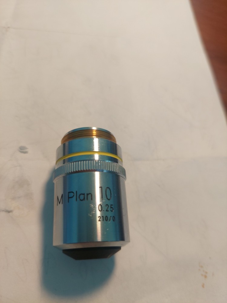 Nikon Mplan 10X Reflected light brightfield 210 objective, .25 NA