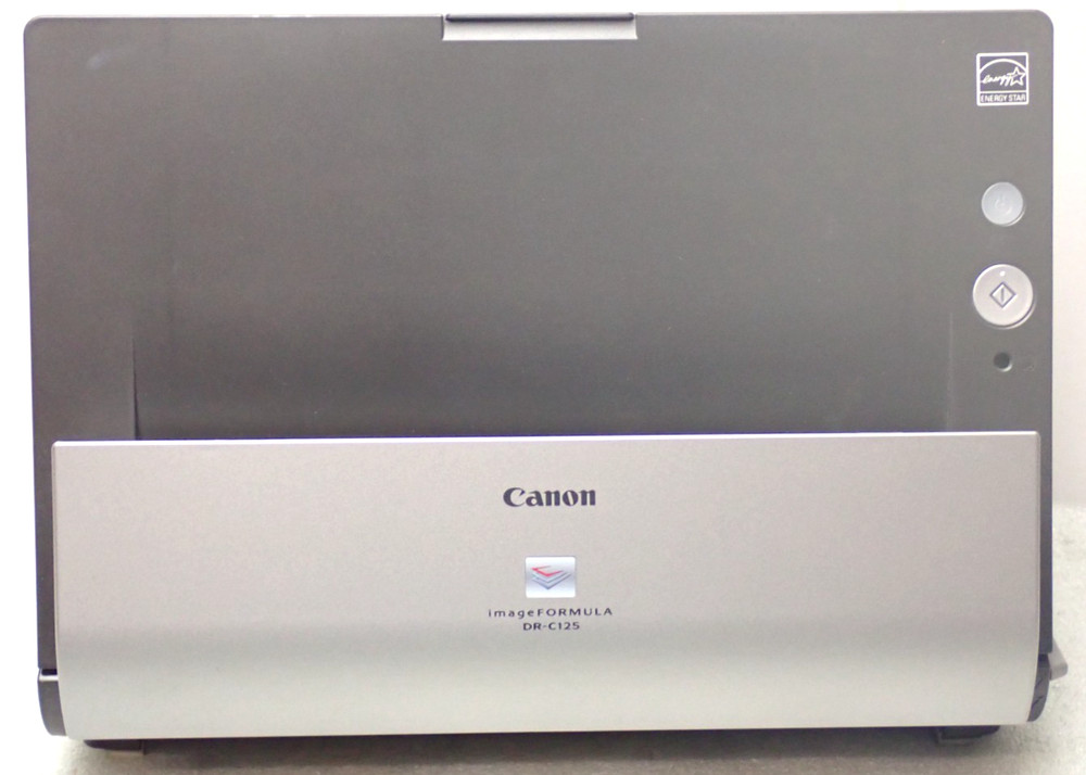 Canon ImageFORMULA DR-C125 High Speed Document Scanner NO Cords