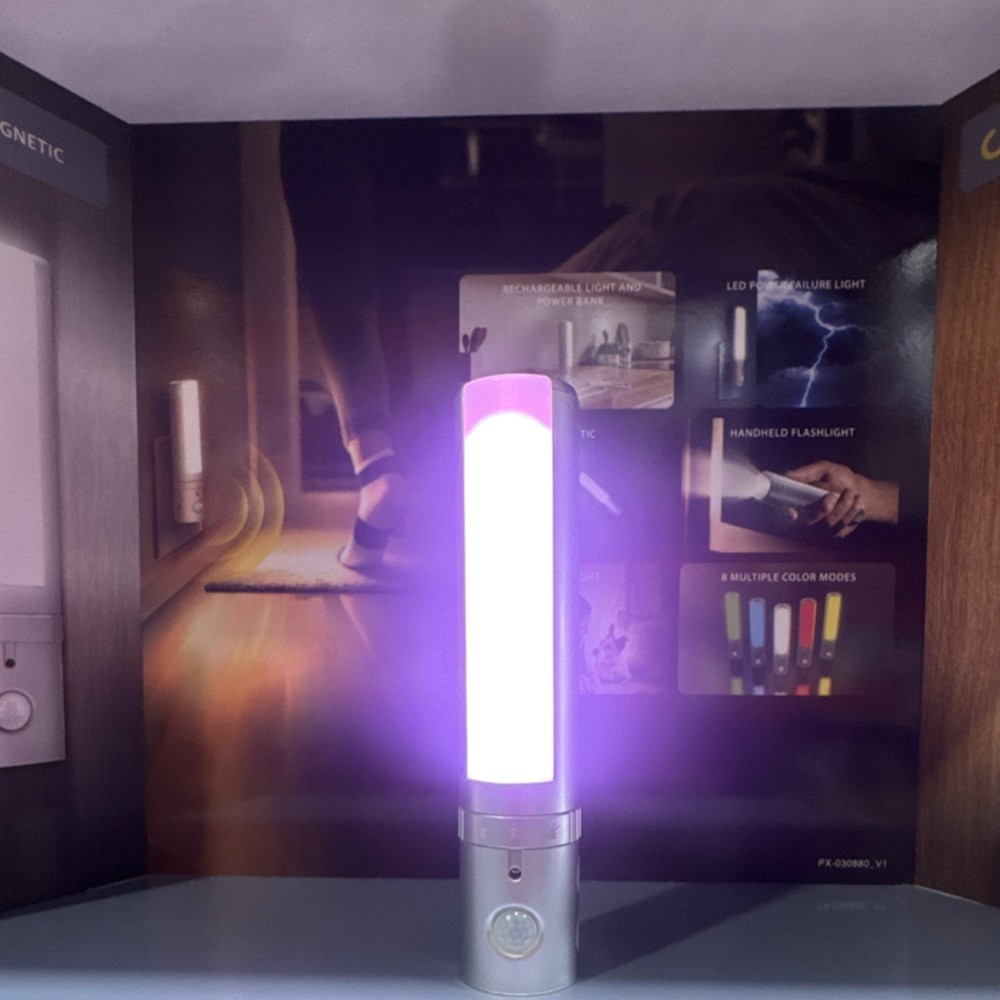 Koda Rechargeable LED Color Changing Nightlight 3-Pack Handheld Flashlight