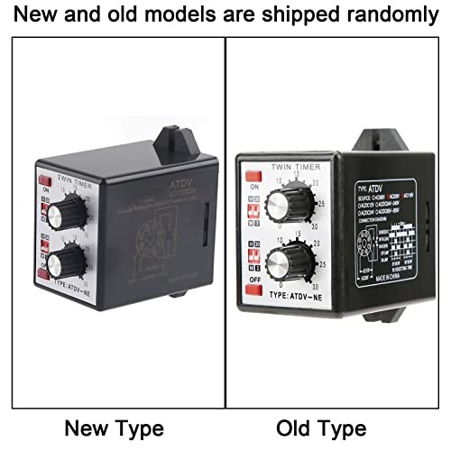 Multi-Section Short Period Repeat Cycle Timer Intermittent Timer Twin Timer