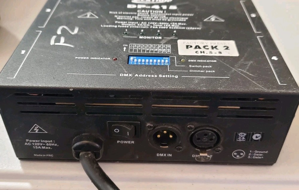 Elation DP-415 4-Channel Dimmer/Switch Pack