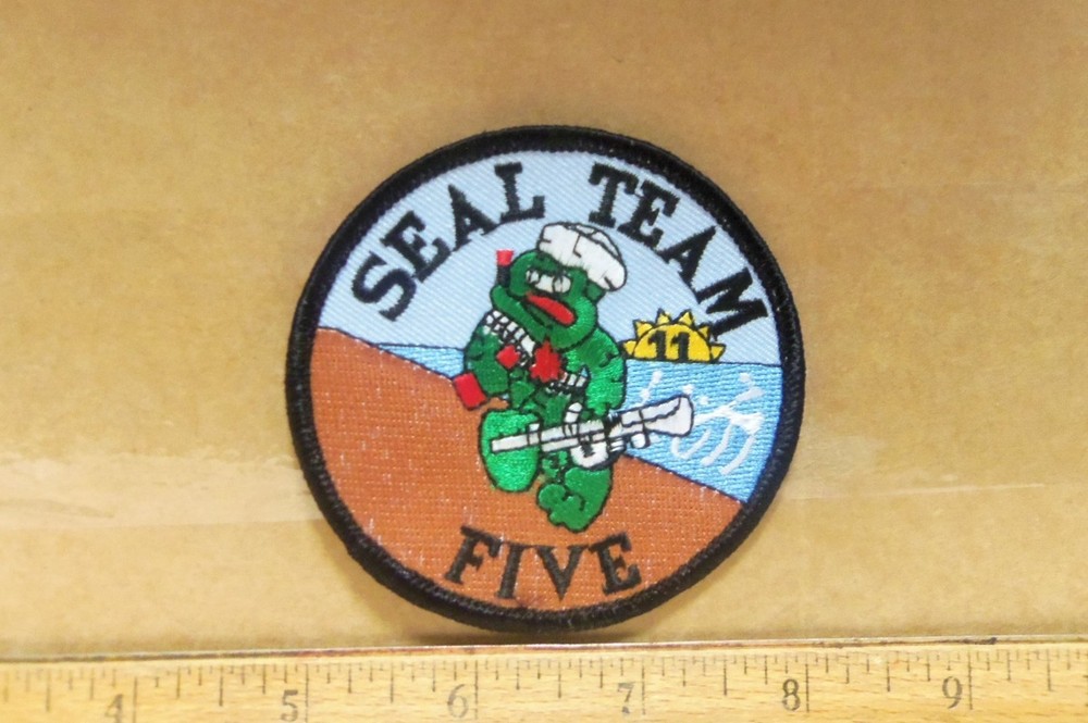 US Navy - Seal Team Five Embroidered Patch