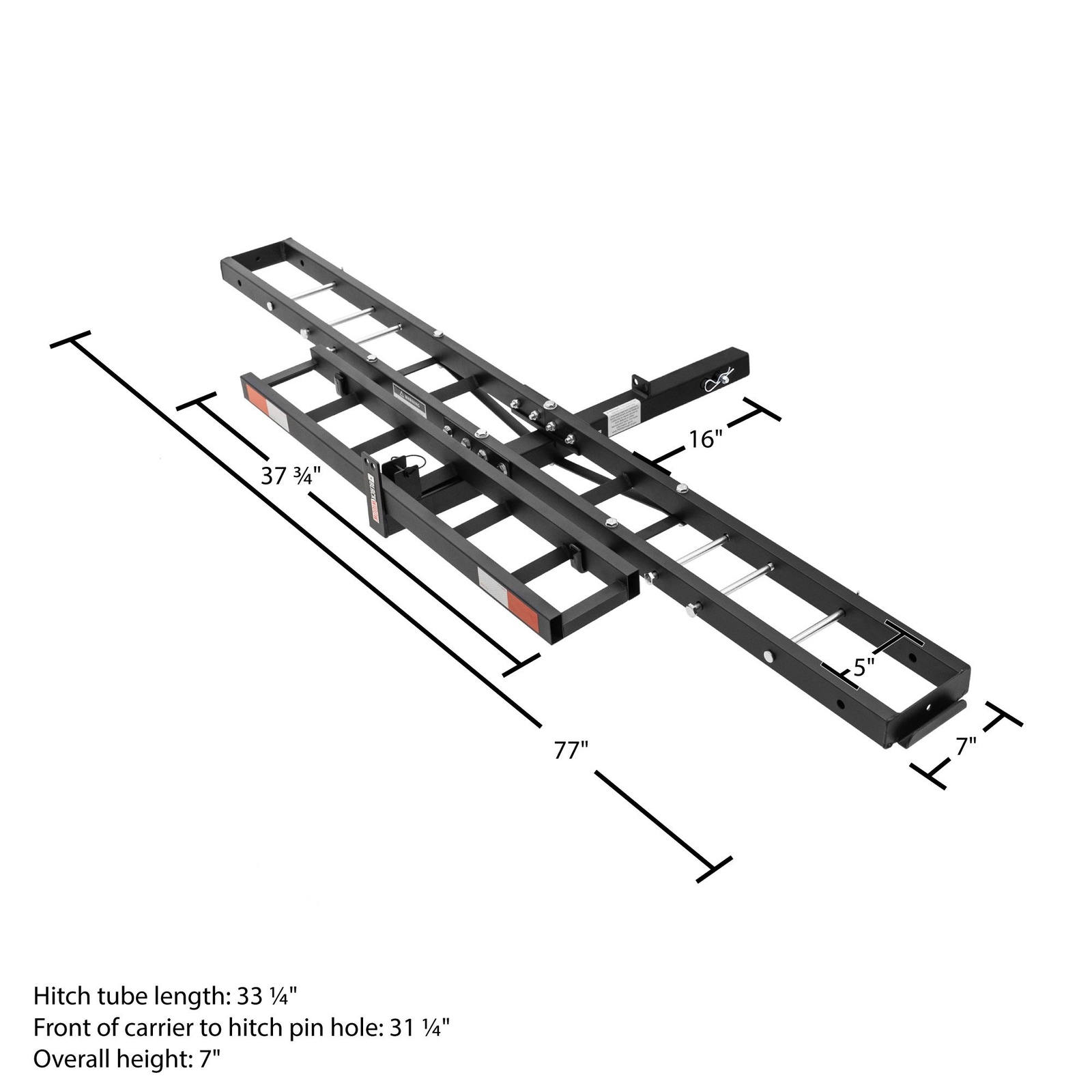 Black Widow Steel Dirt Bike Carrier - 300 lb. Capacity