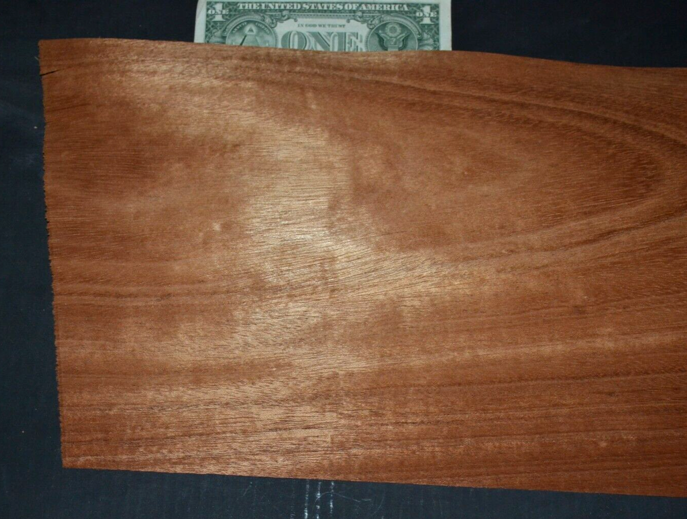 Mahogany Raw Wood Veneer Sheet 9.5 x 18 inches 1/42nd M4673-44