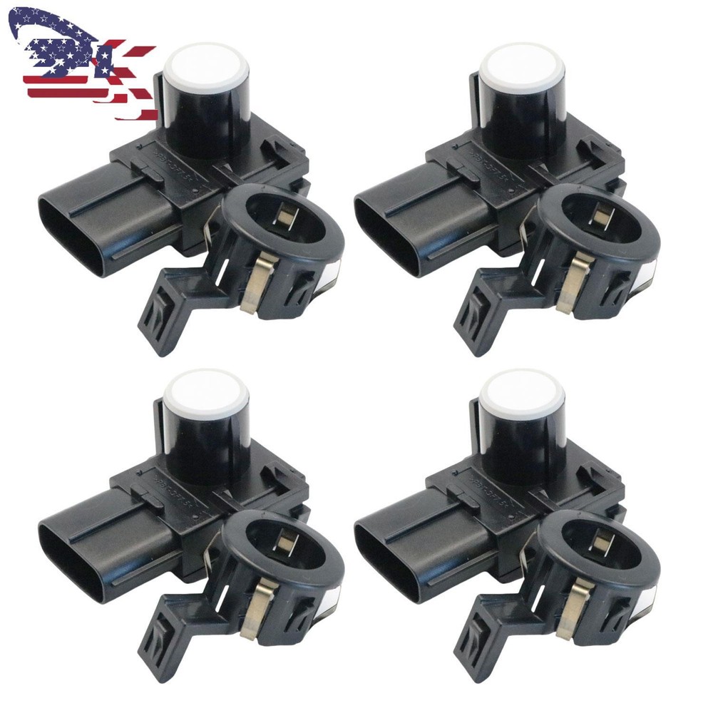 4x Bumper PDC Parking Sensor + Retainer For Toyota Sienna 2011-2017 89341-48010