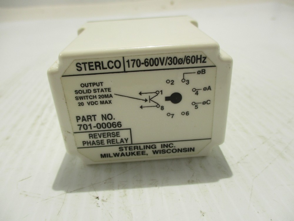 NEW STERLCO 701-00066 SOLID STATE RELAY