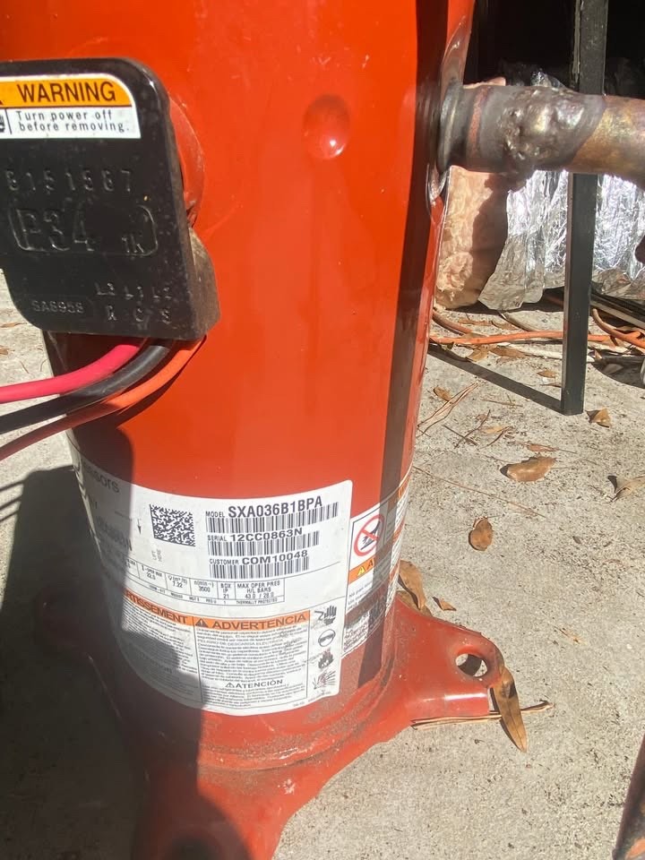 Alliance Scroll Compressor SXA036BIBPA