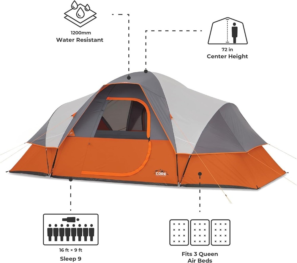 Camping Tent 9 Person