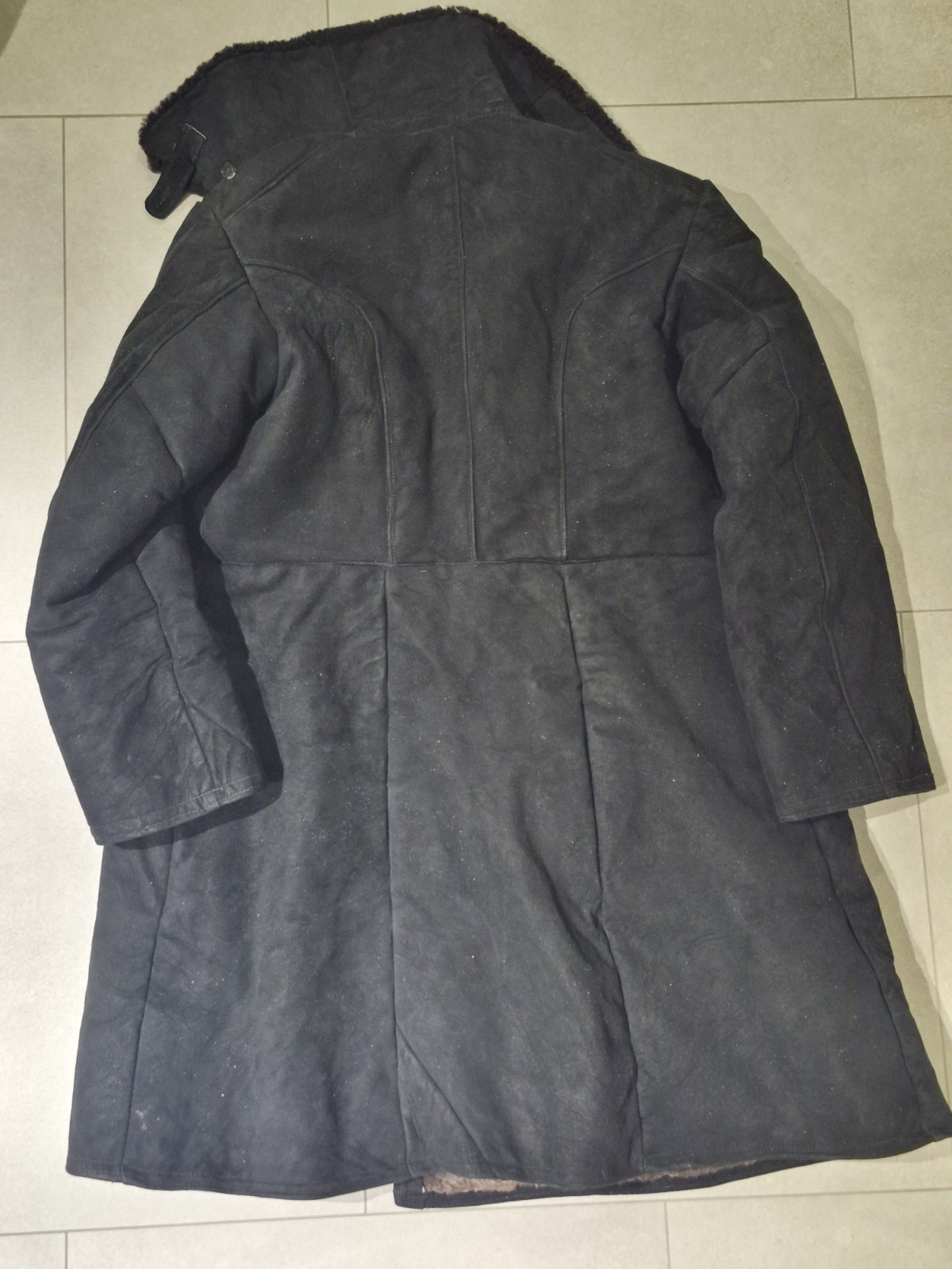 VTG Soviet Army Uniform Military Sheepskin Coat Bekesha Tulup Shearlin 58/3 NEW