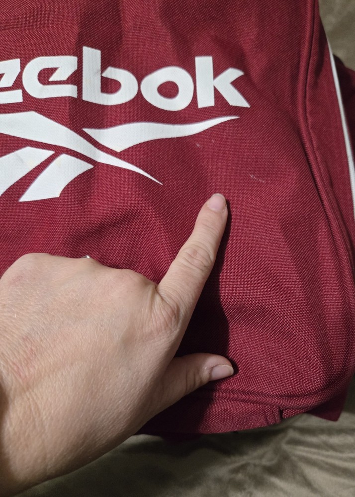 Reebok Classic Duffle Bag Red