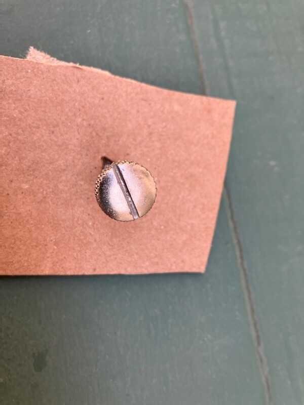 Victor Phonograph Bolt/Thumbscrew