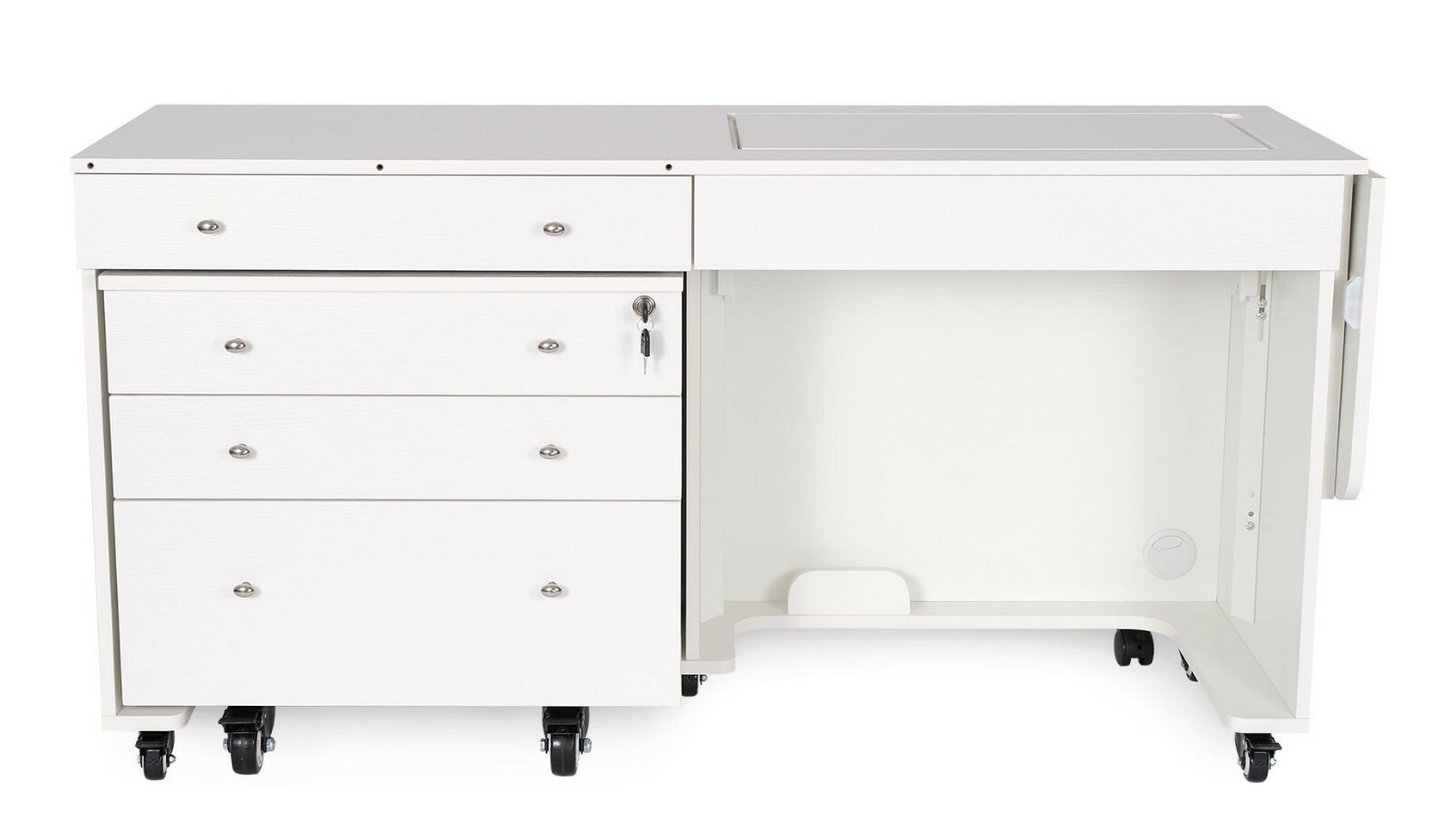 Kangaroo & Joey II Sewing Cabinet - NEW WHITE