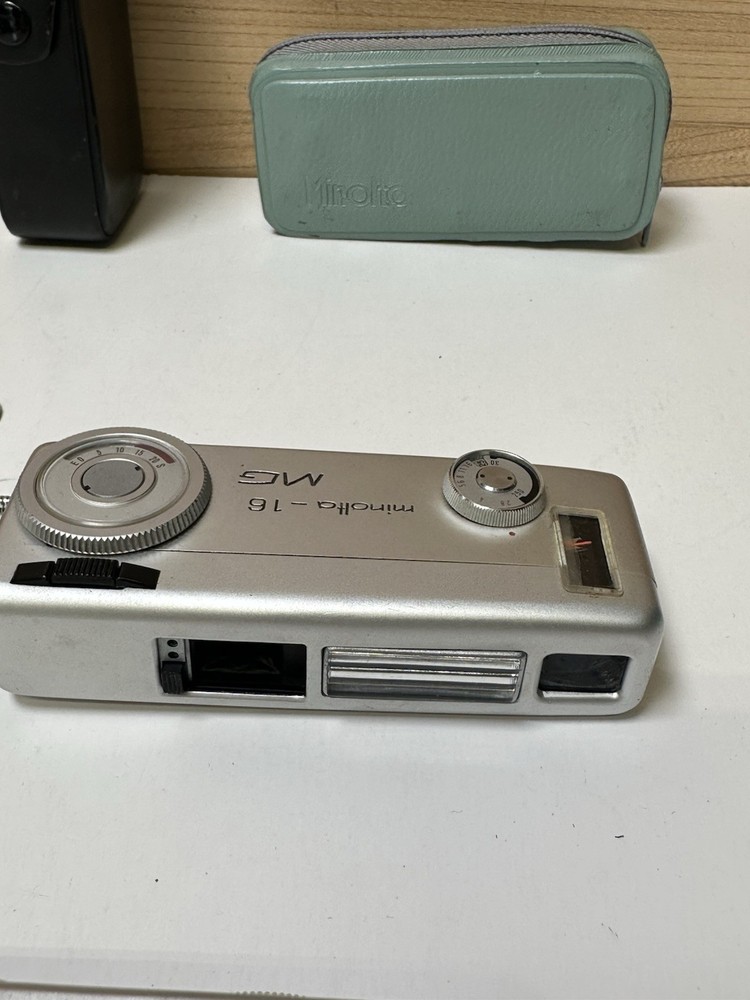 Minolta-16 MG And Minolta-16 Camera (Untested)