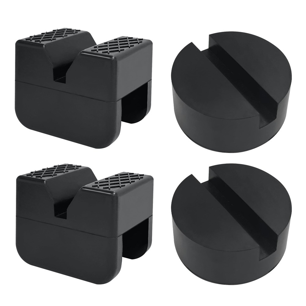 Jack Pads Universal Rubber Rail Pinch Weld Protector Slotted Adapter for Jack...