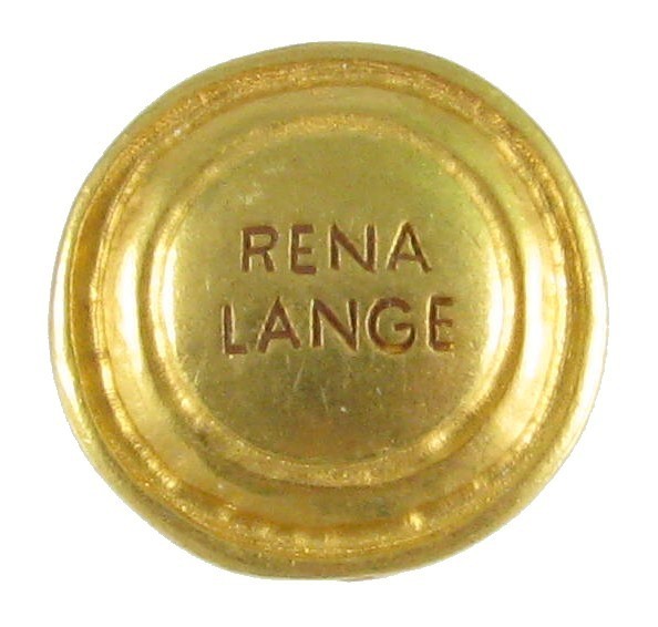 Small Metal Rena Lange Button