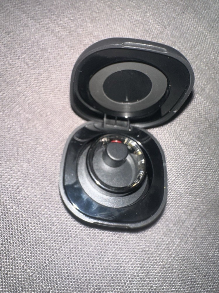 QRing Smart Ring Deep Grey Size 9 NEW