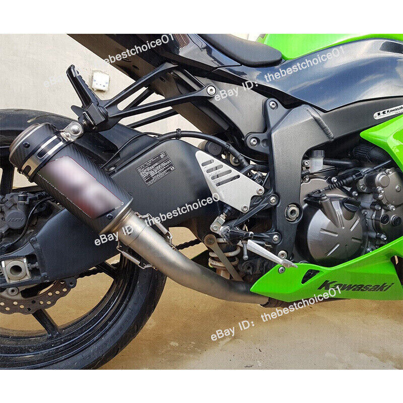 For Kawasaki Ninja ZX6R ZX636 09-23 Exhaust Link Pipe Modified Mid Connect Tube