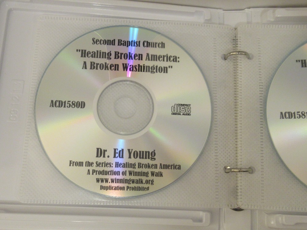 Dr. Ed Young - Healing Broken America (CD) 6-Disc Set