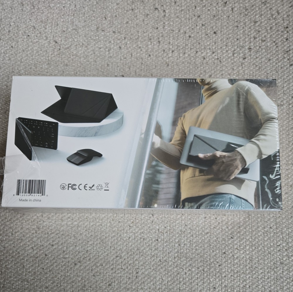 Wireless Foldable Keyboard Mouse Combo: C&Y Global Bluetooth Ultra