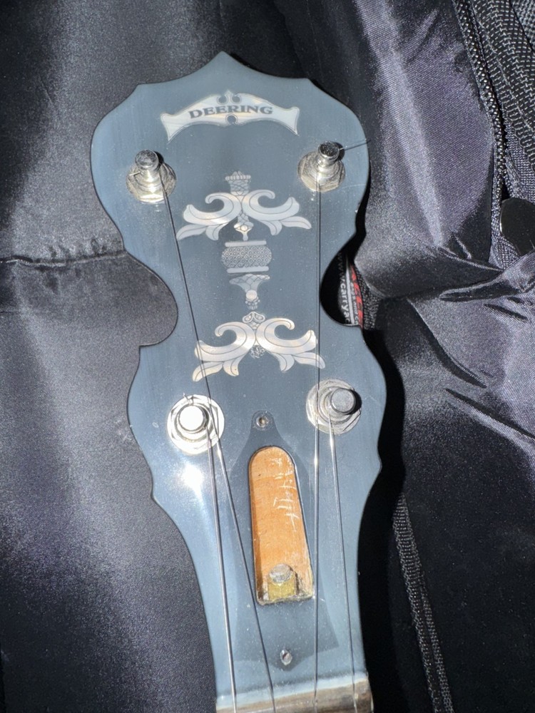 Deering Eagle II 5-String Resonator Banjo - 2014 w/professional setup