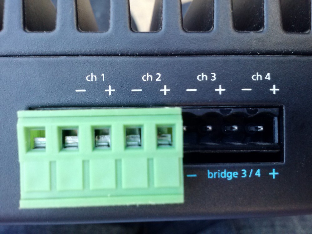 5-Pin Speaker / Power Plug MMATS Amplifier Processor