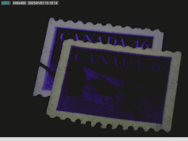 Canada #1695 DIFFERENT TAGGING COLOURS BS31080