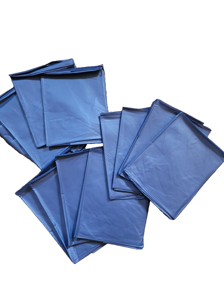 Vinyl Blue Apron Tough Butcher Cleaning Kitchen Processing 12-pack