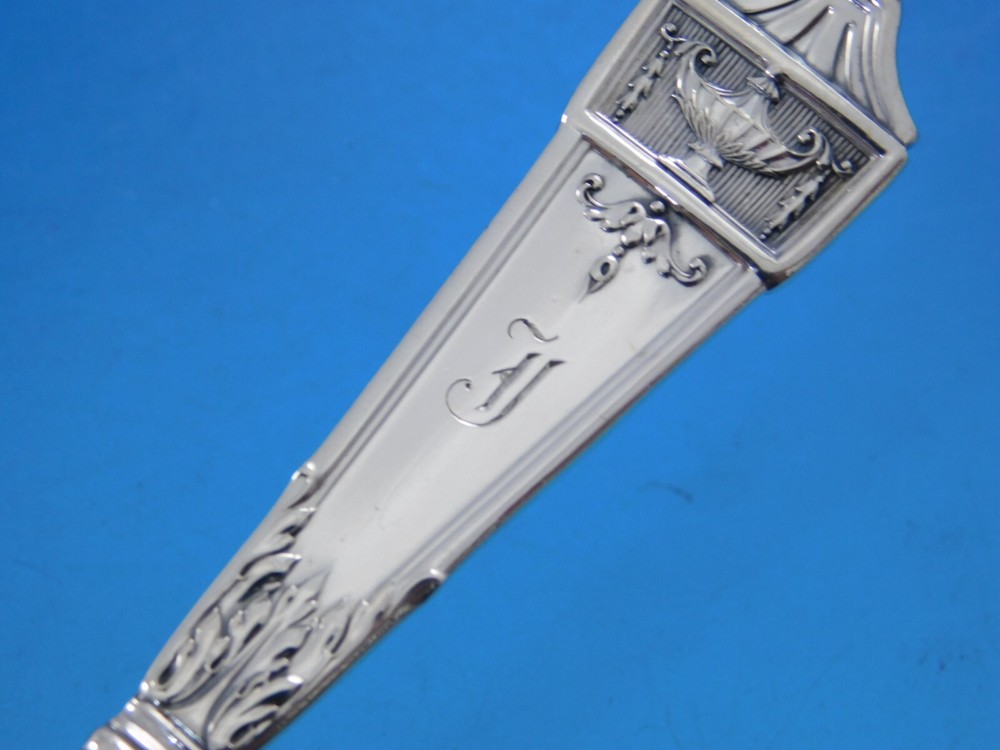 Lansdowne by Gorham Sterling Silver Flatware Service for 8 Set 48 pcs Monogram T