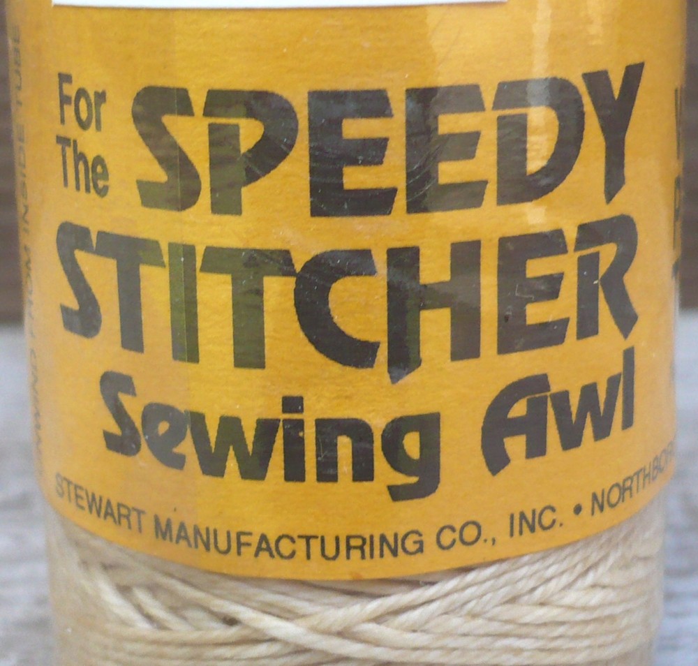 Speedy Stitcher Waxed Polyester Thread - COARSE 180 Yds.