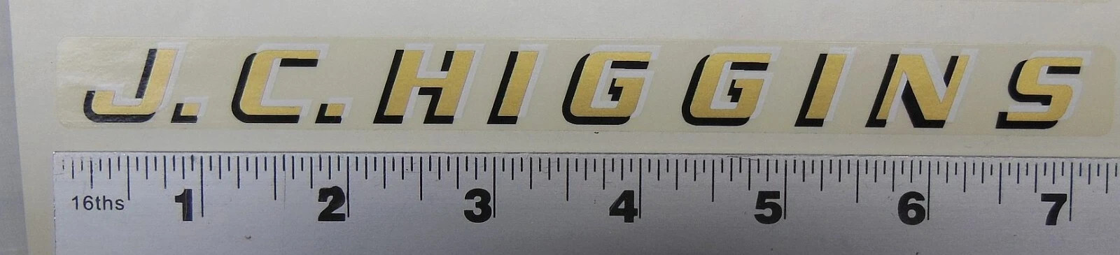 JC Higgins decals, PAIR