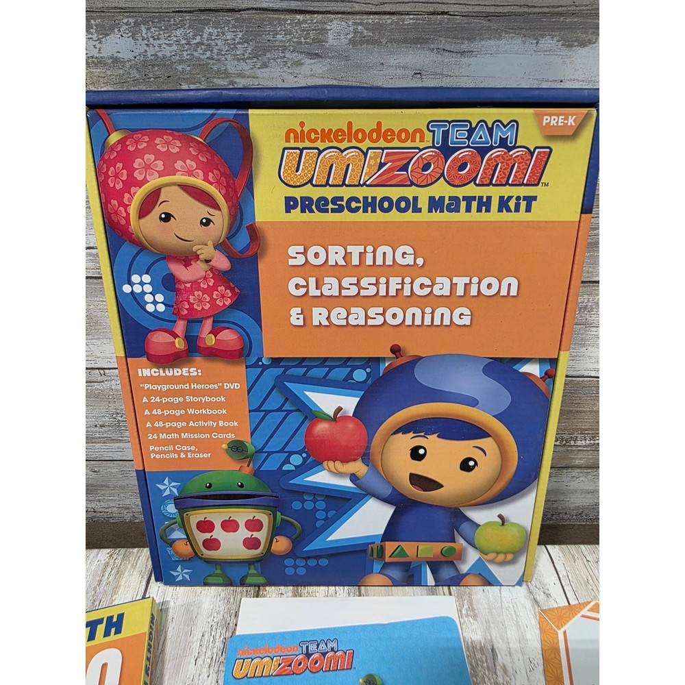 Nickelodeon Team Umizoomi Preschool Math Kit Sorting Classification Reasoning