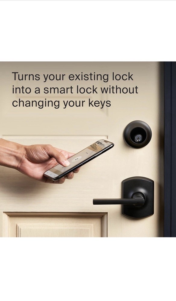 Level Bolt Smart Deadbolt Make Your Lock Smart & Keep Your Existing Hardware NEW
