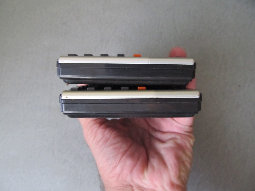 2x Casio FX-702P Programmable Calculator w/FA-2 Cassette Interface & FP-10 Print