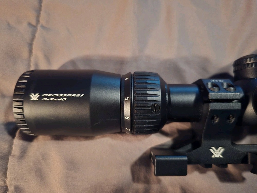 Vortex Crossfire II 3-9X40 Scope With Vortex Ring Mount