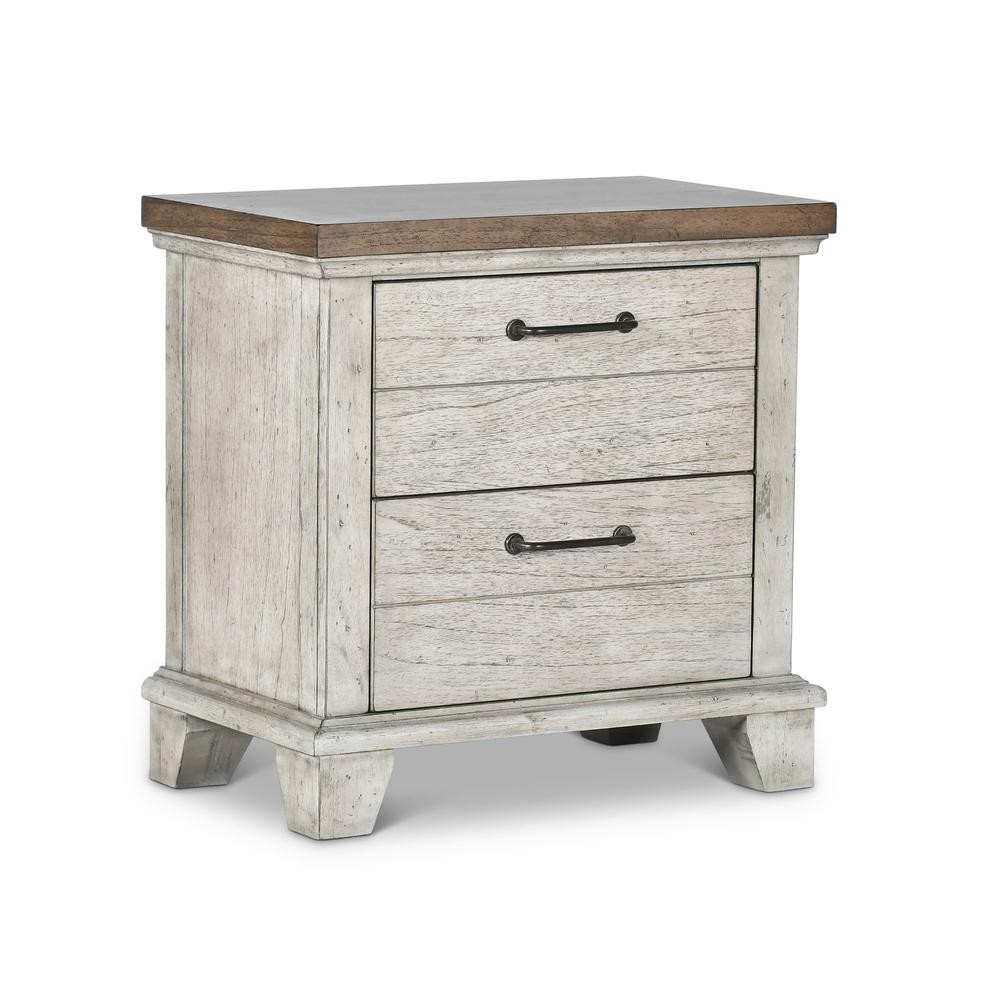 Bear Creek Two Drawer Nightstand