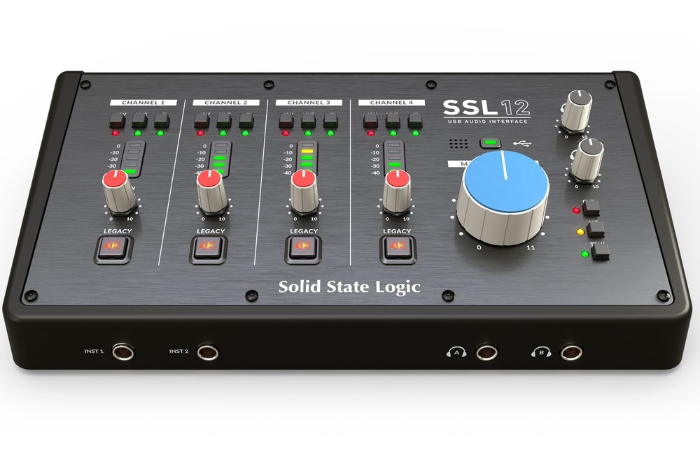 Solid State Logic SSL 12 USB Audio Interface (Demo/Open Box)