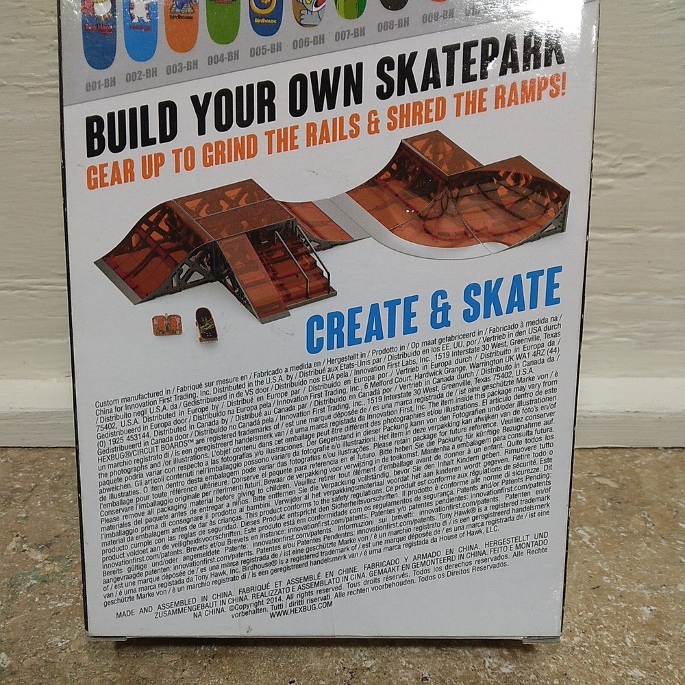 HEXBUG Tony Hawk Circuit Boards Tri Pack Interchangeable Decks Remote Control