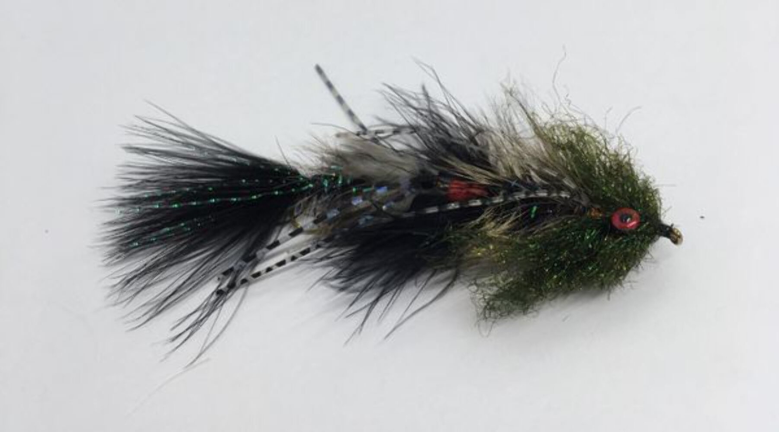 Heisenberg Black Articulated Streamer- Strike Fly Company