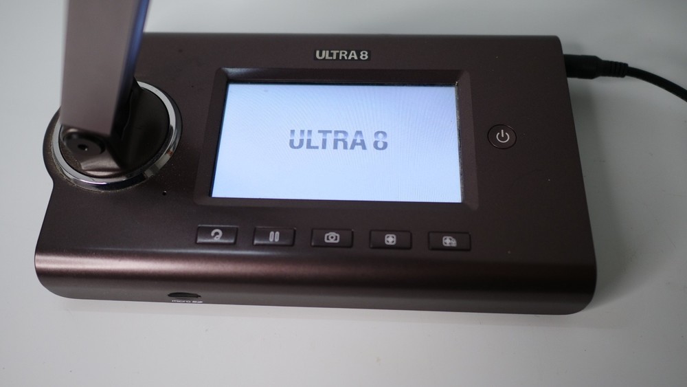 HoverCam Ultra 8 Document Camera Presenter 8MP, with usb cable and power supply